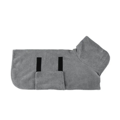 PawRobe — Dog Microfiber Bathrobe & Drying Towel